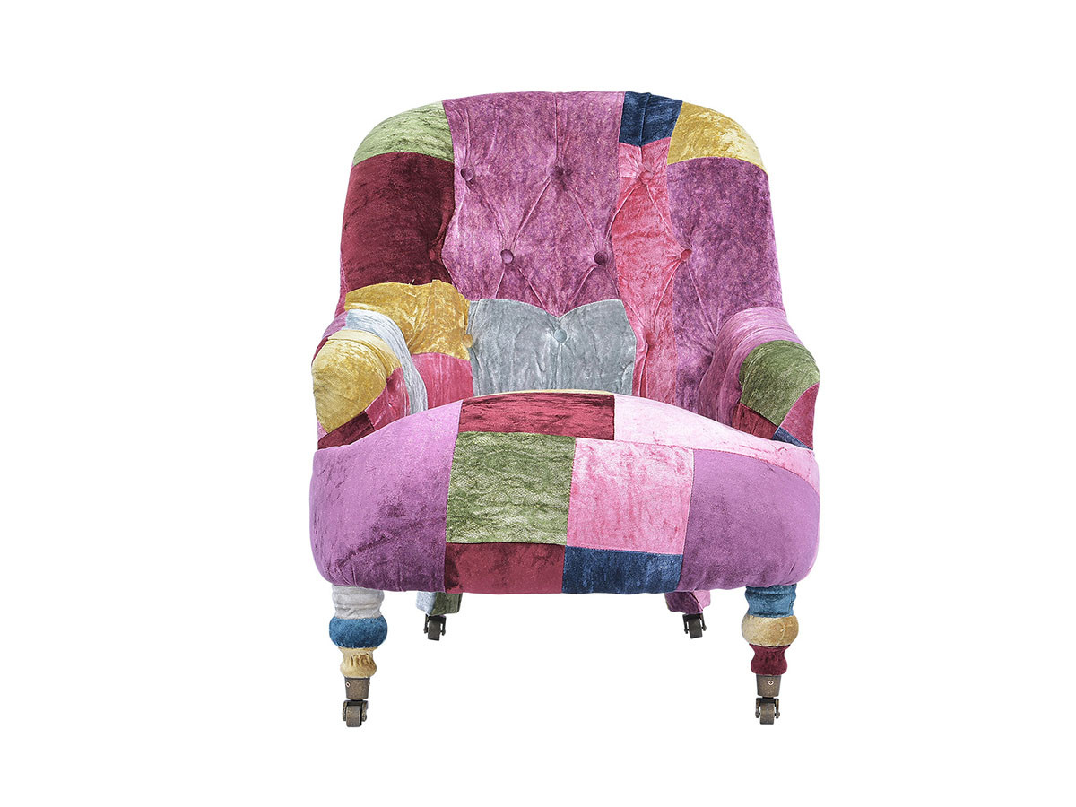 HALO ANNE CHAIR
VELVET PATCHWORK BOHEM / ハロ アン チェア（ベルベットパッチワークボヘム） （ソファ > 一人掛けソファ） 12