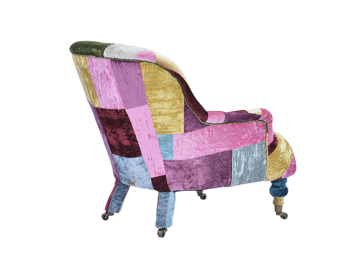 HALO ANNE CHAIR VELVET PATCHWORK BOHEM / ハロ アン チェア