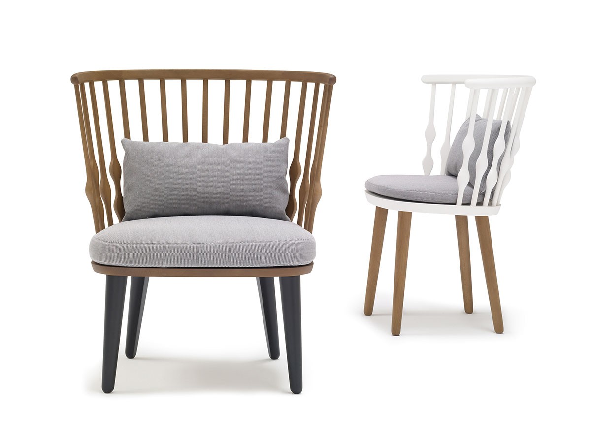 Andreu World Nub Lounge Chair / アンドリュー・ワールド ヌブ BU1437
ラウンジチェア 木脚 （チェア・椅子 > ラウンジチェア） 18