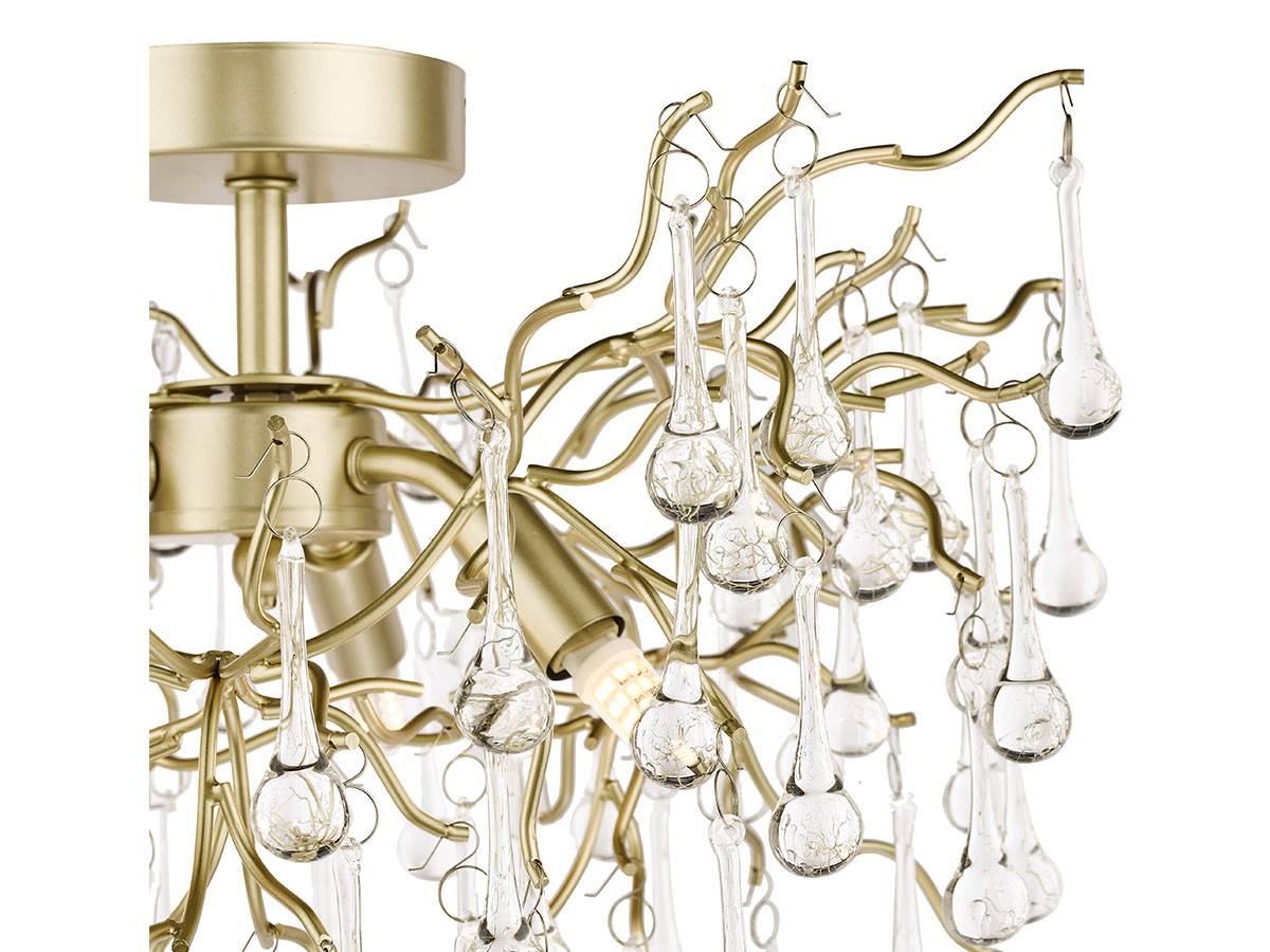 LAURA ASHLEY Chandelier / ローラ アシュレイ 3灯シャンデリア GCH006-3 （ライト・照明 > シーリングライト） 7