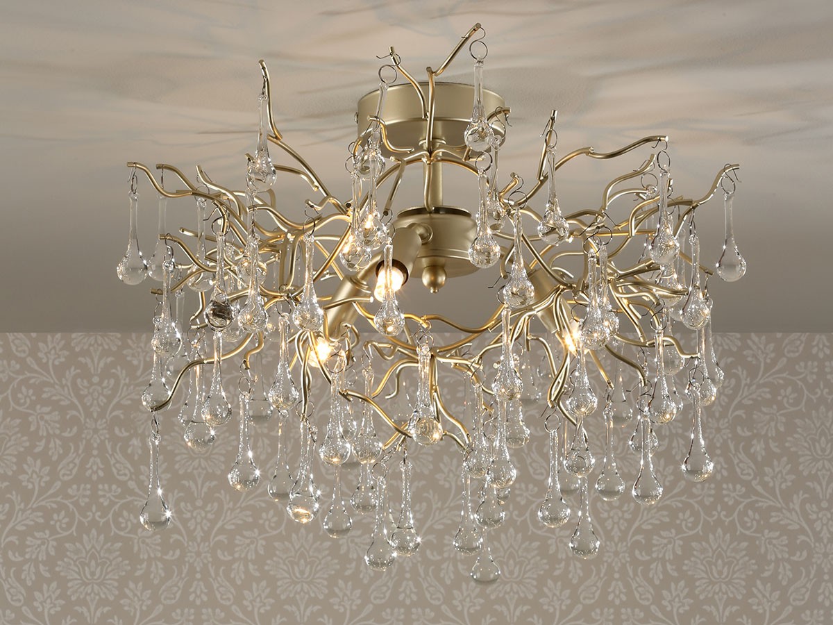LAURA ASHLEY Chandelier / ローラ アシュレイ 3灯シャンデリア GCH006-3 （ライト・照明 > シーリングライト） 4
