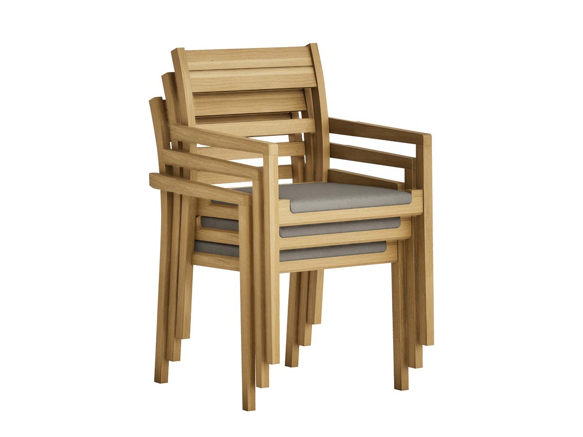 AJIM crew stacking chair / アジム クルー スタッキングチェア （チェア・椅子 > ダイニングチェア） 3