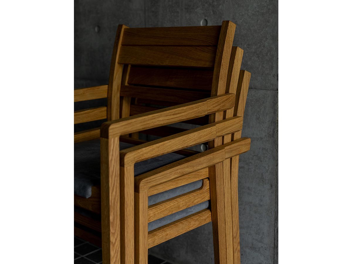 AJIM crew stacking chair / アジム クルー スタッキングチェア （チェア・椅子 > ダイニングチェア） 11
