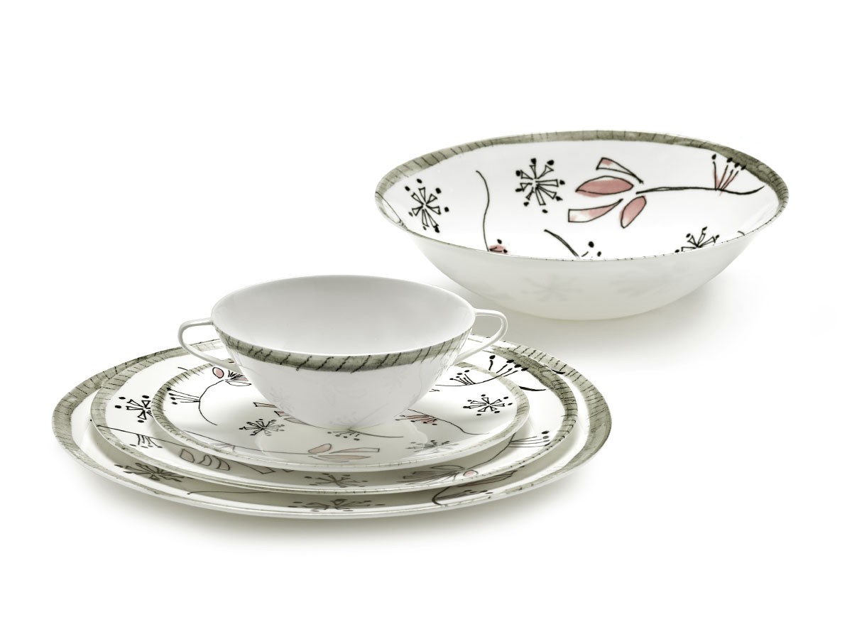 MIDNIGHT FLOWERS by MARNI
Soup Bowl with Saucer Fiore Rosa / ミッドナイトフラワーズ バイ マルニ
スープボウル / ソーサー フィオレローズ （食器・テーブルウェア > お椀・ボウル） 13