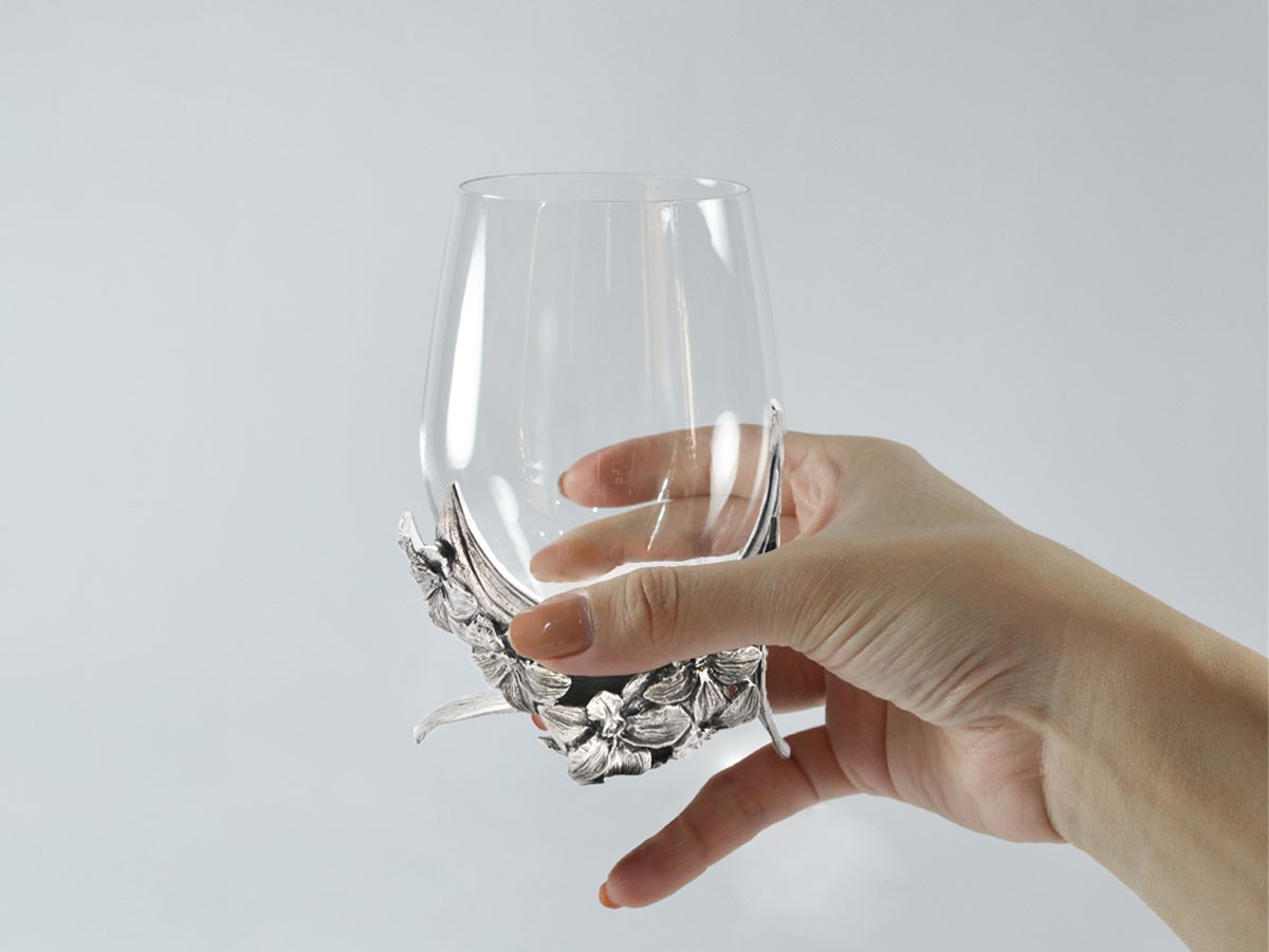 5ive sis
Flower Wine Glass November / ファイブシス
フラワー ワイングラス 11月（シンビジウム） （食器・テーブルウェア > タンブラー・グラス） 3