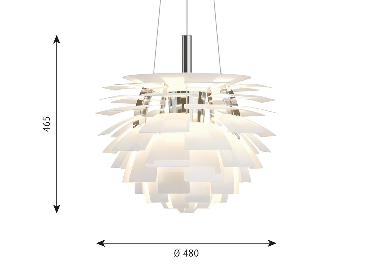 Louis Poulsen PH Artichoke / ルイスポールセン PH アーティチョーク 480（E26タイプ） -  インテリア・家具通販【FLYMEe】