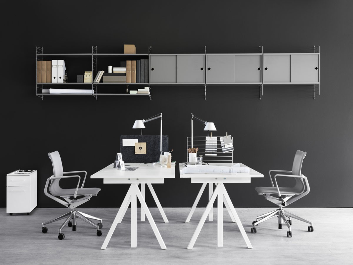 String Furniture Works Sit-stand Desk / Electrical / ストリングファニチャー ワークス 昇降式ワークデスク 幅120cm （テーブル > 昇降式テーブル） 2