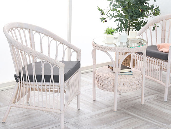 FLYMEe Villa Rattan Arm Chair / フライミーヴィラ ラタン アーム