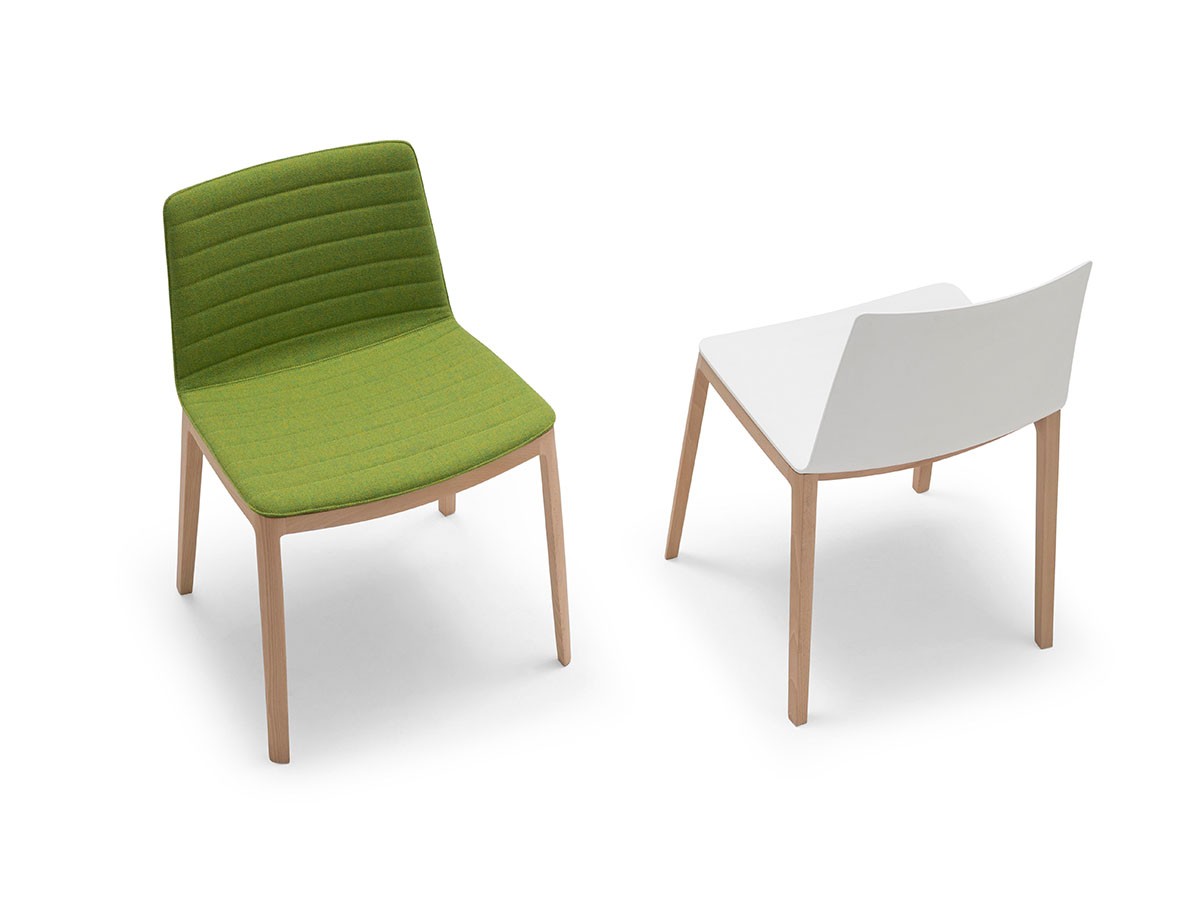 Andreu World Flex Chair
Thermo-polymer Shell / アンドリュー・ワールド フレックス チェア SI1314
木脚（サーモポリマーシェル） （チェア・椅子 > ダイニングチェア） 11