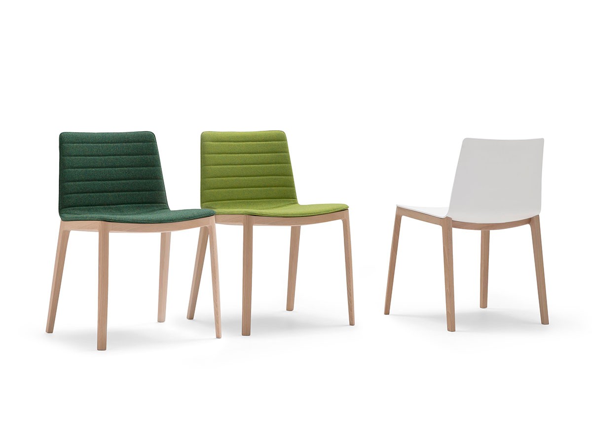 Andreu World Flex Chair
Thermo-polymer Shell / アンドリュー・ワールド フレックス チェア SI1314
木脚（サーモポリマーシェル） （チェア・椅子 > ダイニングチェア） 12
