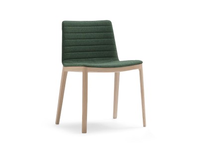 Andreu World Flex High Back Counter Stool Thermo-polymer Shell