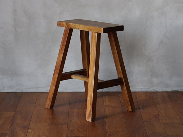 acacia rectangle stool 9