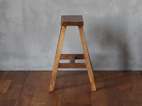 acacia rectangle stool 10