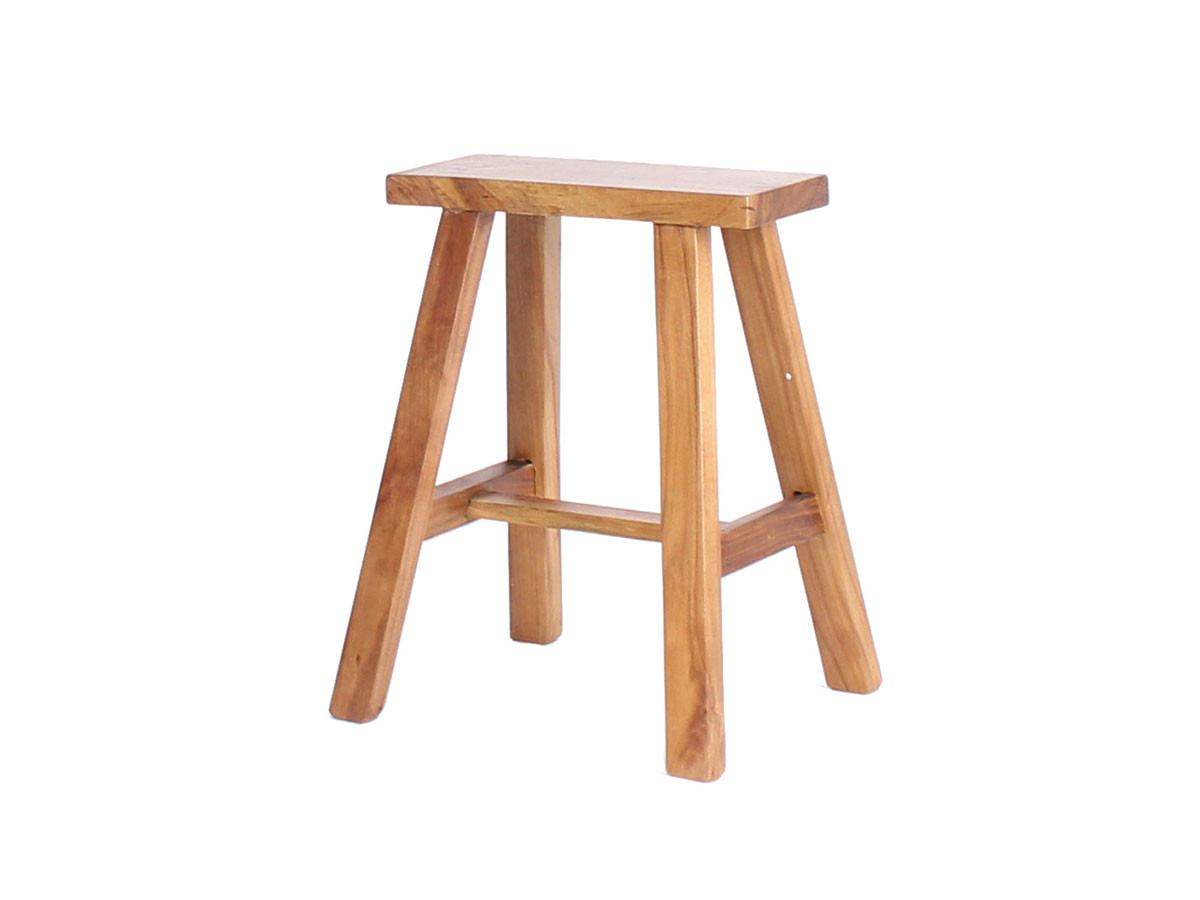 acacia rectangle stool 1