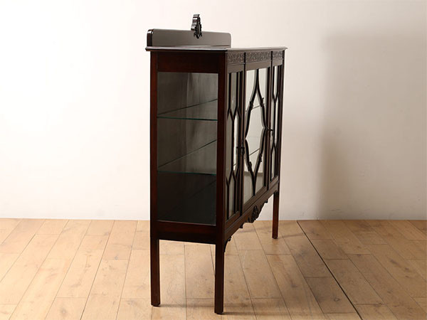Lloyd's Antiques Real Antique Edwardian Display Cabinet / ロイズ 