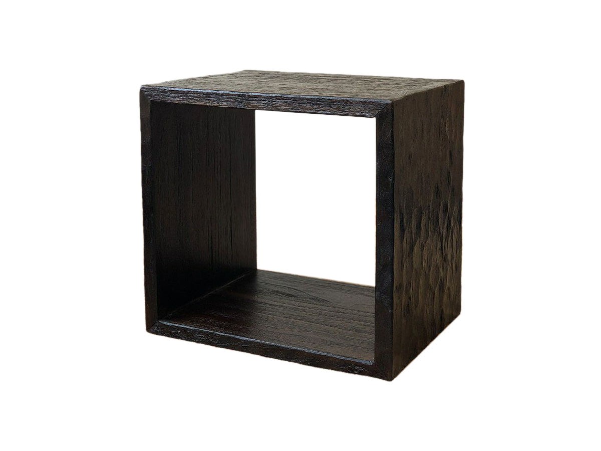 KAJA UKKO Old Teak Cube Box / カジャ ウッコ チーク古材 キューブボックス （雑貨・その他インテリア家具 > その他インテリア雑貨） 2