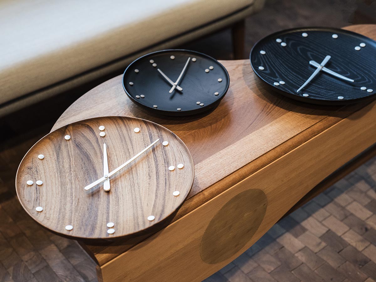 1点物 チーク材 プライウッド ミッドセンチュリーモダン かけ時計 改 1点物 チーク材 プライウッド ミッドセンチュリーモダン かけ時計 改