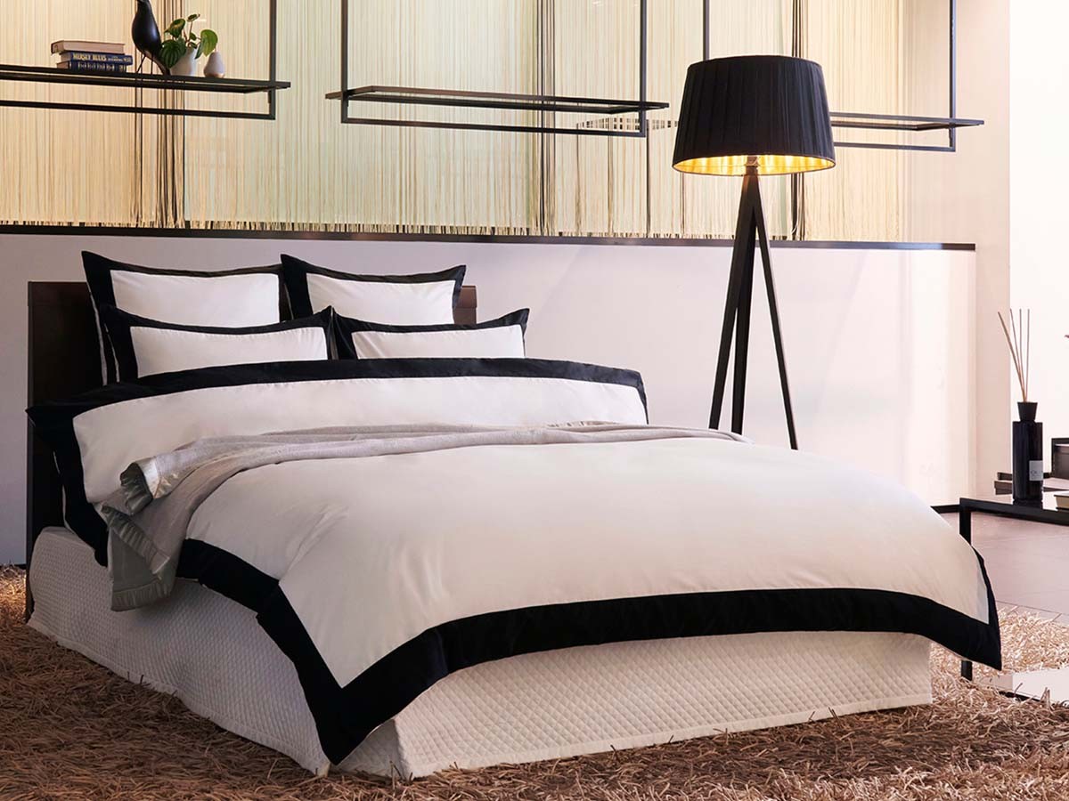 HOTEL LIKE INTERIOR 500TC Bicolore / ホテルライクインテリア 500TC ビコロール クッションカバー ユーロ （ベッド・寝具 > ベッドカバー・ベッドリネン） 3