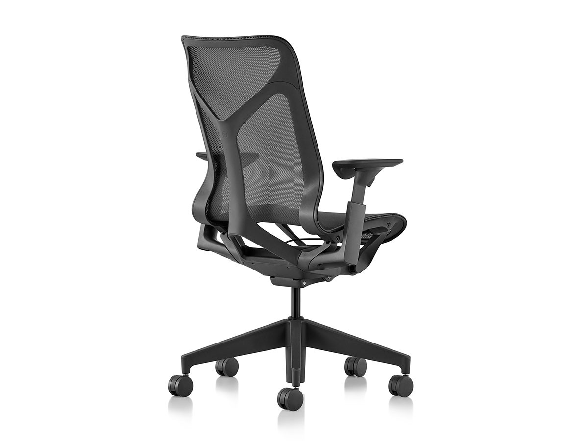 Herman Miller Cosm Chair / ハーマンミラー コズムチェア ミドルバック ハイトアジャスタブルアーム（グラファイト） （チェア・椅子 > オフィスチェア・デスクチェア） 2