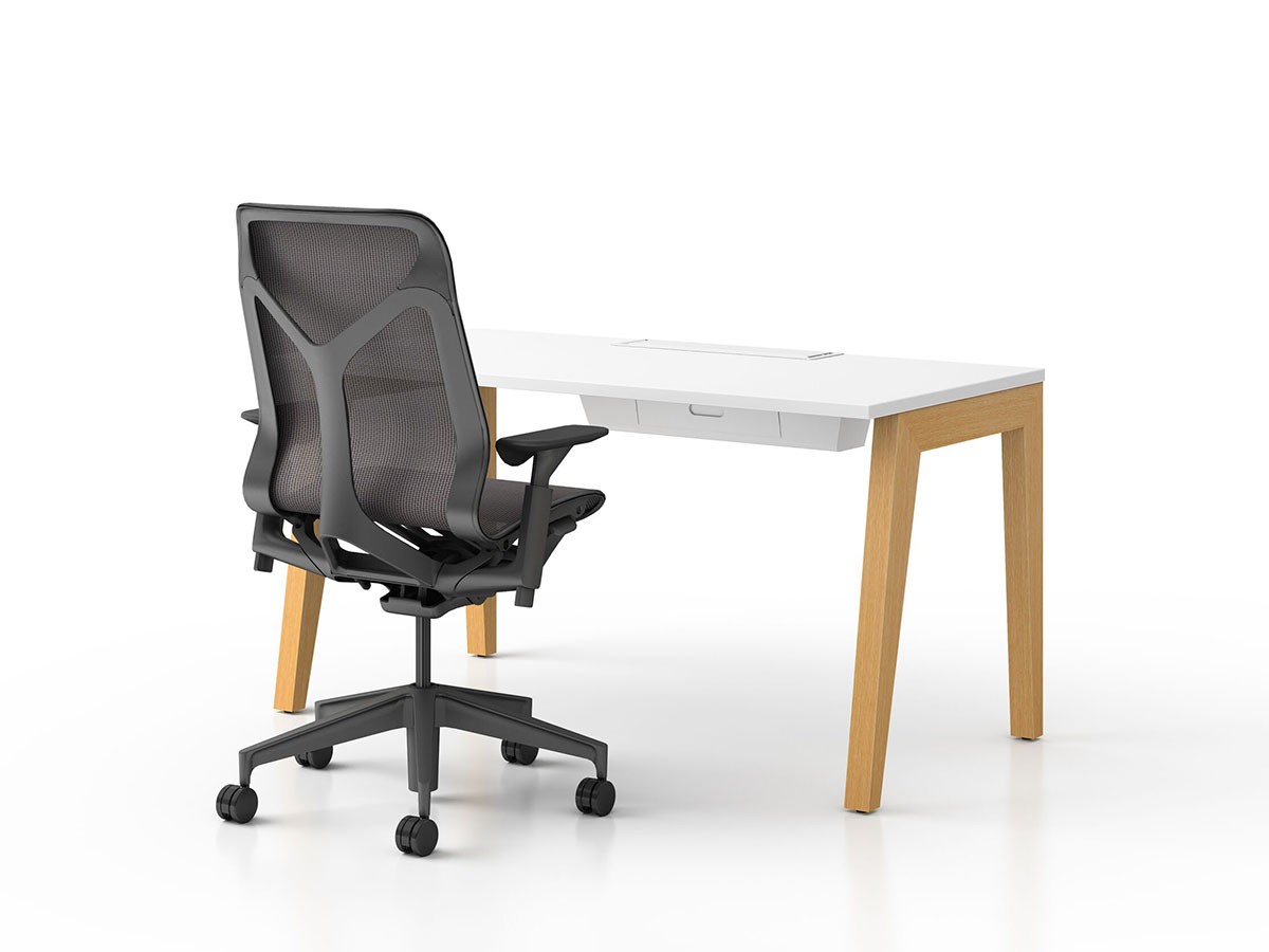 Herman Miller Cosm Chair / ハーマンミラー コズムチェア ミドルバック ハイトアジャスタブルアーム（グラファイト） （チェア・椅子 > オフィスチェア・デスクチェア） 7