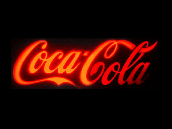 Coca-Cola BRAND LED Lettering Sign / コカ・コーラ ブランド LED