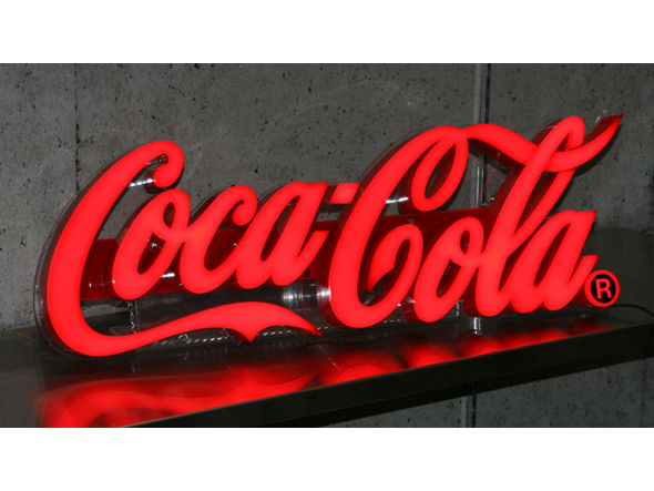 Coca-Cola BRAND LED Lettering Sign / コカ・コーラ ブランド LED 