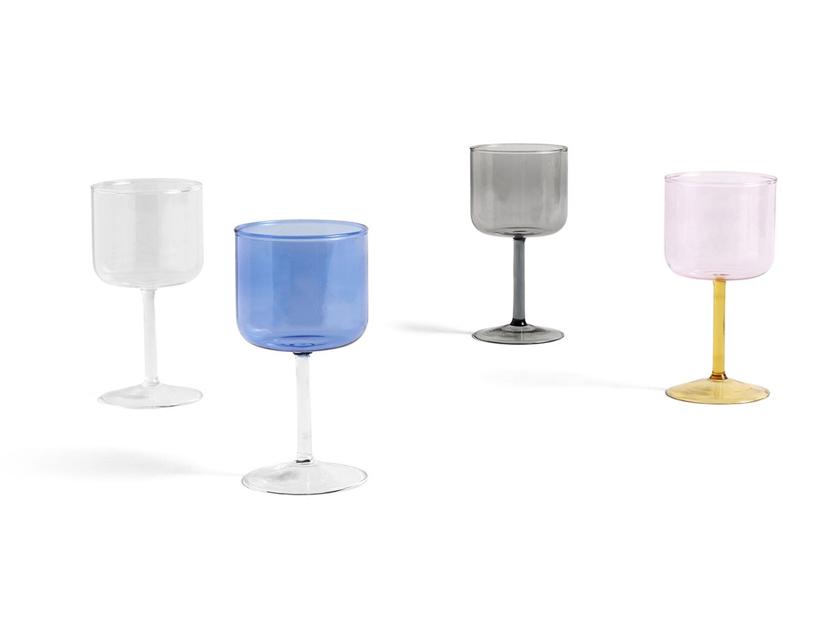 HAY TINT WINE GLASS SET OF 2 / ヘイ ティント ワイングラス 2脚セット（ブルー） （食器・テーブルウェア > ワイングラス・シャンパングラス） 7