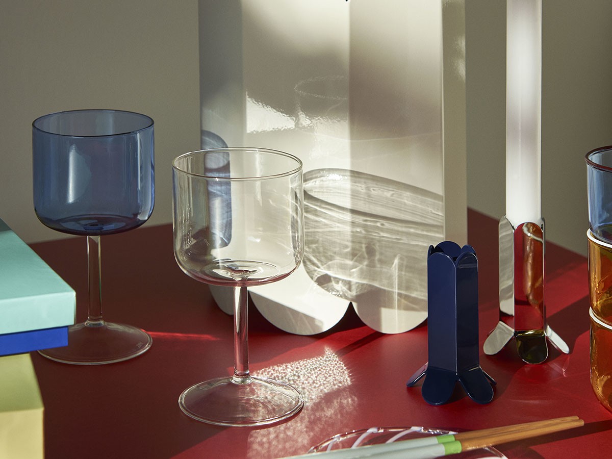 HAY TINT WINE GLASS SET OF 2 / ヘイ ティント ワイングラス 2脚セット（ブルー） （食器・テーブルウェア > ワイングラス・シャンパングラス） 6
