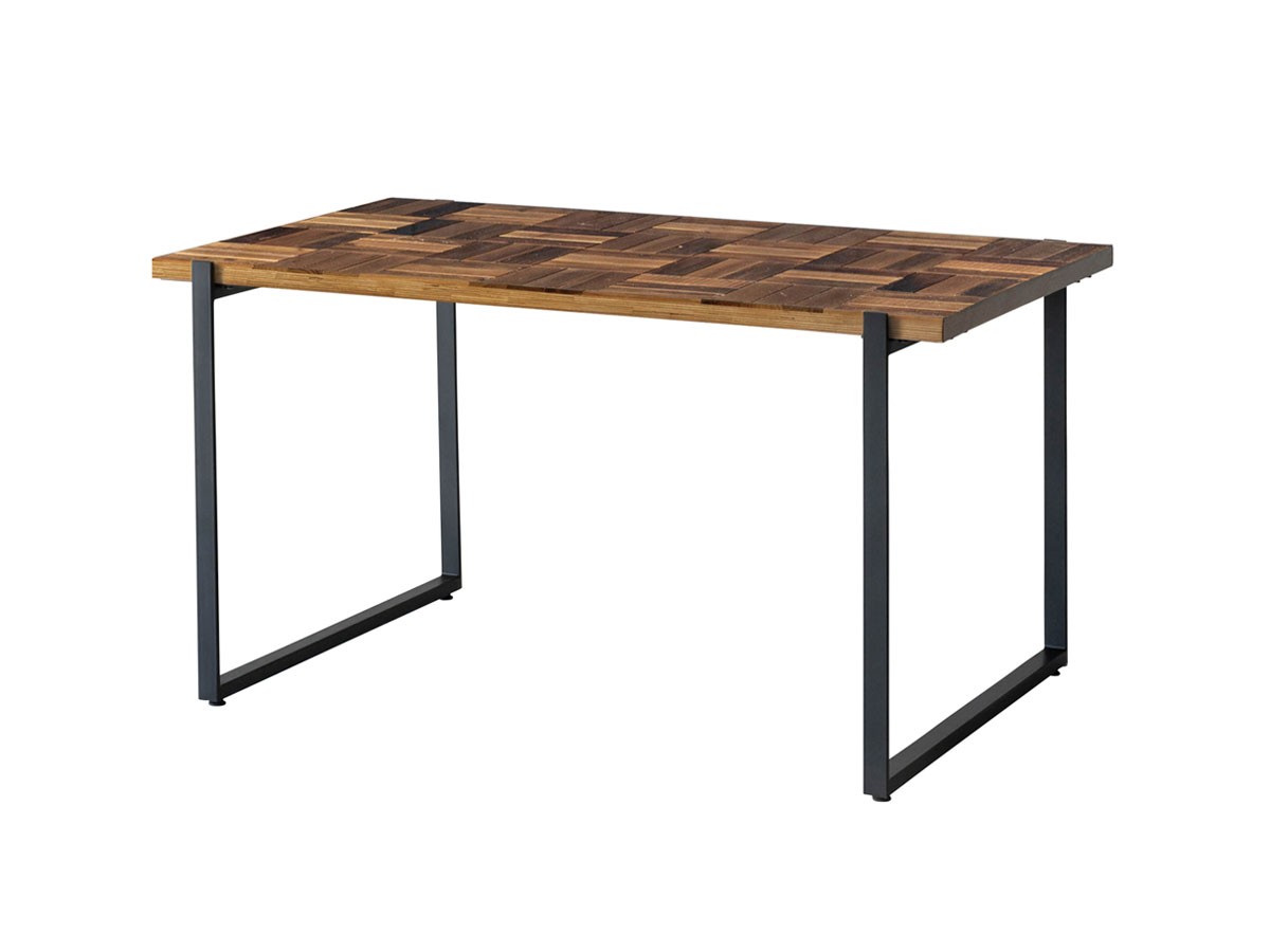 Knot antiques MATERIA DINING TABLE / ノットアンティークス マテリア ダイニングテーブル
チェス柄天板 + No.4脚（ロの字脚） （テーブル > ダイニングテーブル） 4