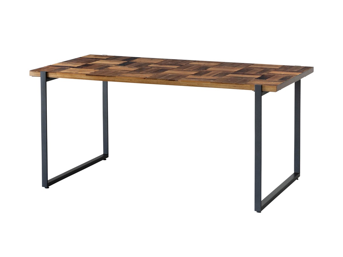 Knot antiques MATERIA DINING TABLE / ノットアンティークス マテリア ダイニングテーブル
チェス柄天板 + No.4脚（ロの字脚） （テーブル > ダイニングテーブル） 5