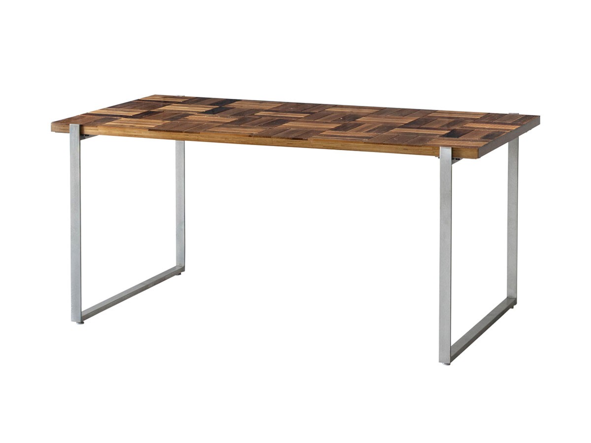 Knot antiques MATERIA DINING TABLE / ノットアンティークス マテリア ダイニングテーブル
チェス柄天板 + No.4脚（ロの字脚） （テーブル > ダイニングテーブル） 2