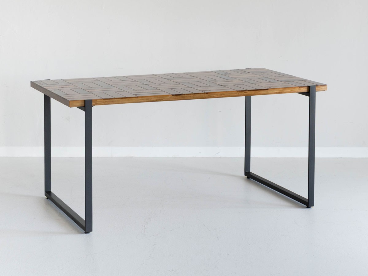 Knot antiques MATERIA DINING TABLE / ノットアンティークス マテリア ダイニングテーブル
チェス柄天板 + No.4脚（ロの字脚） （テーブル > ダイニングテーブル） 27