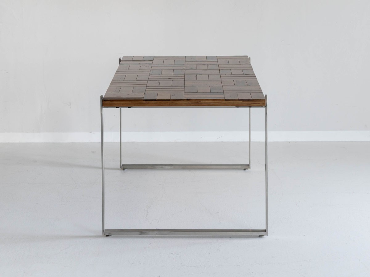 Knot antiques MATERIA DINING TABLE / ノットアンティークス マテリア ダイニングテーブル
チェス柄天板 + No.4脚（ロの字脚） （テーブル > ダイニングテーブル） 26