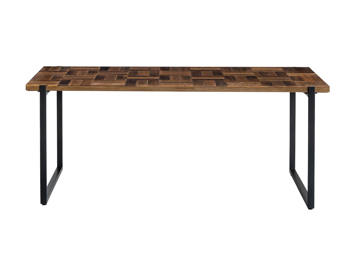 Knot antiques MATERIA DINING TABLE / ノットアンティークス マテリア ダイニングテーブル
チェス柄天板 + No.4脚（ロの字脚） （テーブル > ダイニングテーブル） 40