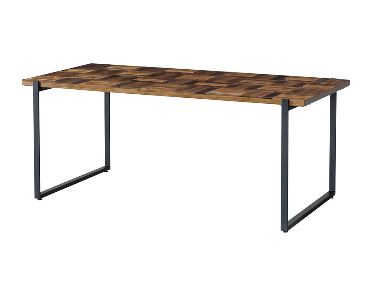 Knot antiques MATERIA DINING TABLE / ノットアンティークス マテリア ダイニングテーブル
チェス柄天板 + No.4脚（ロの字脚） （テーブル > ダイニングテーブル） 6