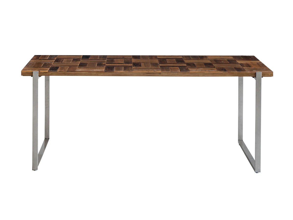 Knot antiques MATERIA DINING TABLE / ノットアンティークス マテリア ダイニングテーブル
チェス柄天板 + No.4脚（ロの字脚） （テーブル > ダイニングテーブル） 34