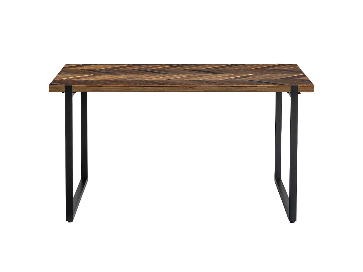 Knot antiques MATERIA DINING TABLE / ノットアンティークス マテリア ダイニングテーブル
ヘリンボーン柄天板 + No.4脚（ロの字脚） （テーブル > ダイニングテーブル） 26