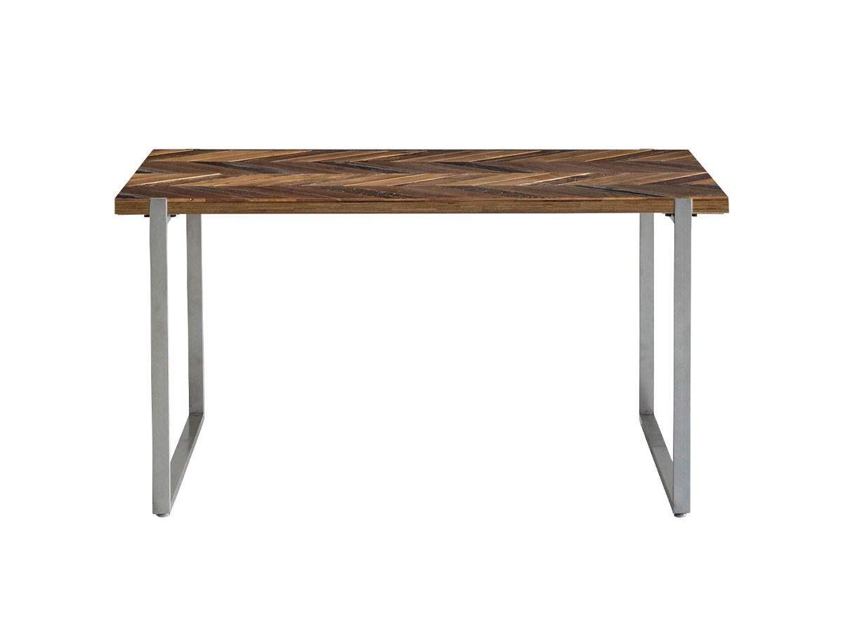 Knot antiques MATERIA DINING TABLE / ノットアンティークス マテリア ダイニングテーブル
ヘリンボーン柄天板 + No.4脚（ロの字脚） （テーブル > ダイニングテーブル） 32