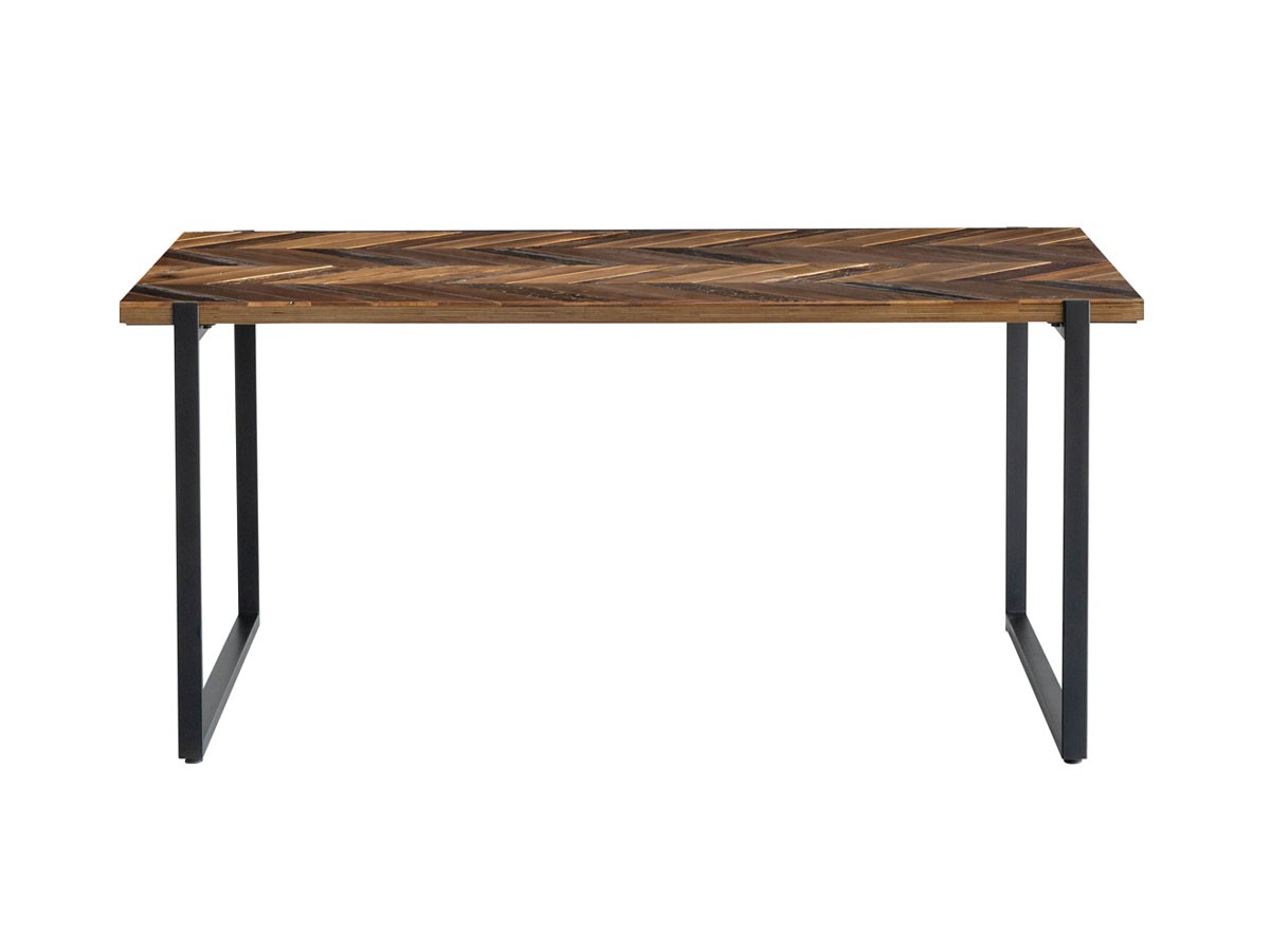 Knot antiques MATERIA DINING TABLE / ノットアンティークス マテリア ダイニングテーブル
ヘリンボーン柄天板 + No.4脚（ロの字脚） （テーブル > ダイニングテーブル） 28