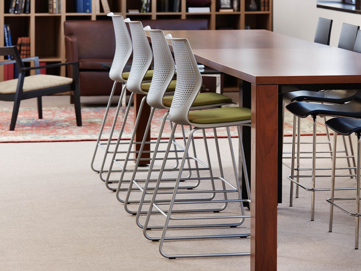 Knoll Office MultiGeneration Chair High Stool / ノルオフィス マルチジェネレーション チェア ハイスツール バーハイト （チェア・椅子 > カウンターチェア・バーチェア） 9