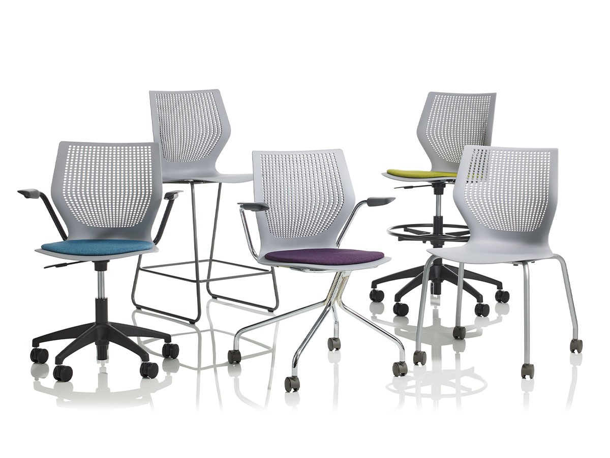 Knoll Office MultiGeneration Chair High Stool / ノルオフィス マルチジェネレーション チェア ハイスツール バーハイト （チェア・椅子 > カウンターチェア・バーチェア） 18