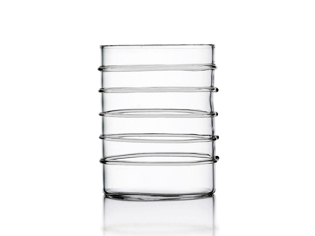 ICHENDORF MILANO Deco Clear Water Glass Assorted 6pcs / イッケンドルフ・ミラノ デコ クリア ウォーターグラス アソート 6点セット （食器・テーブルウェア > タンブラー・グラス） 6