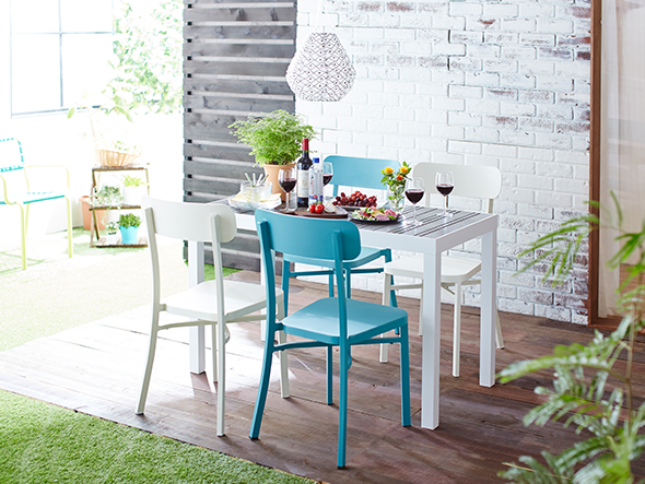 Garden Table / ガーデンテーブル 120 × 60cm e26023 （テーブル > ダイニングテーブル） 2