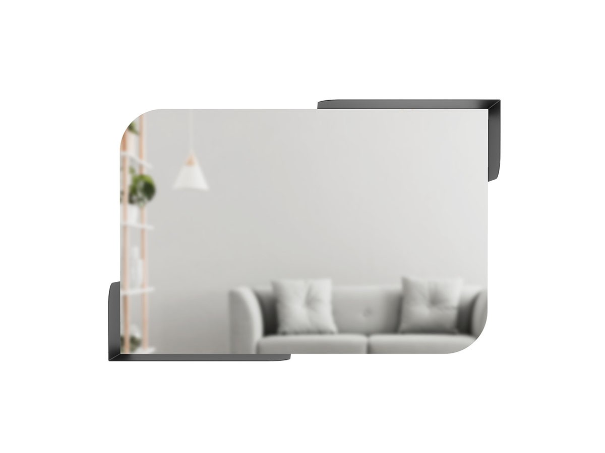 Umbra Alcove Mirror / アンブラ アルコーブ ミラー 76 × 50cm （ミラー・ドレッサー > 壁掛けミラー・壁掛け鏡） 6