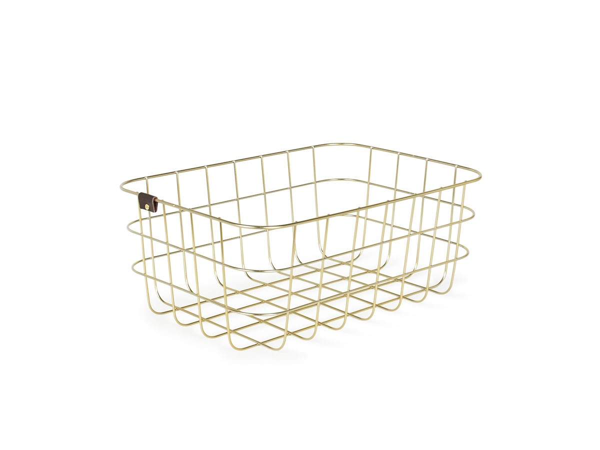 MOHEIM WIRE BASKET / モヘイム ワイヤーバスケット S （雑貨・その他インテリア家具 > かご・バスケット） 2