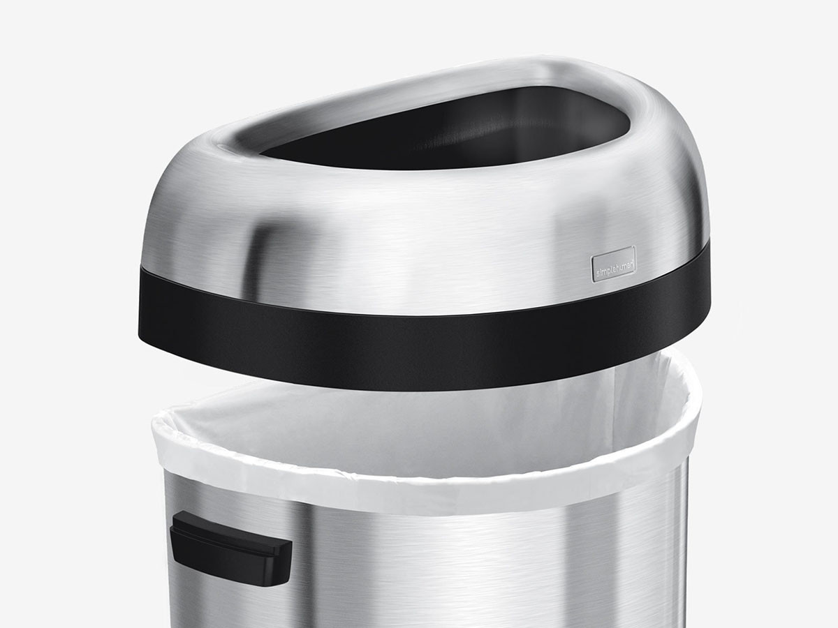 simplehuman OPEN CAN / シンプルヒューマン オープンカン
セミラウンド オープントップ ダストボックス 60L （ごみ箱・玄関小物 > ごみ箱・ダストボックス） 7