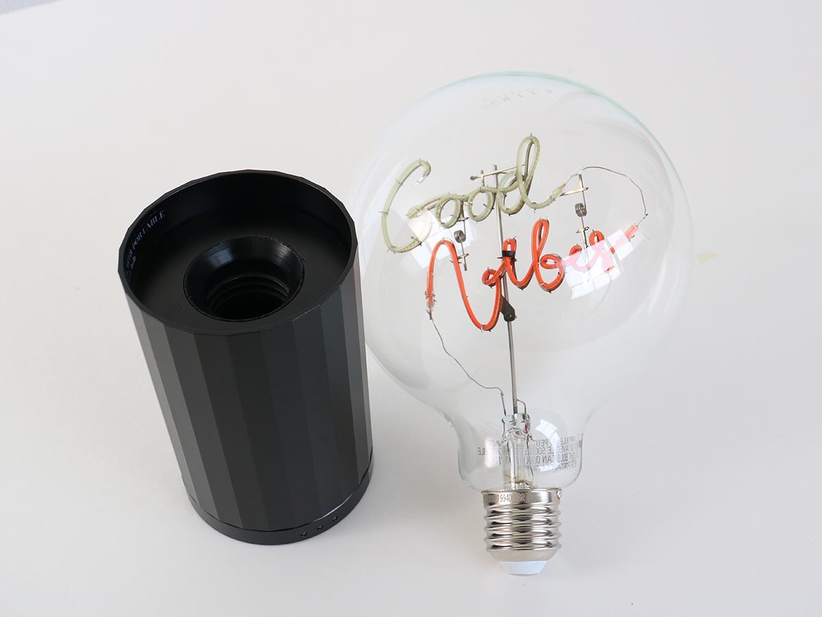 Message in the Bulb MITB PORTABLE - Good Vibes / メッセージ イン ザ バルブ MITB ポータブル グッドバイブス （ライト・照明 > ポータブルライト） 5