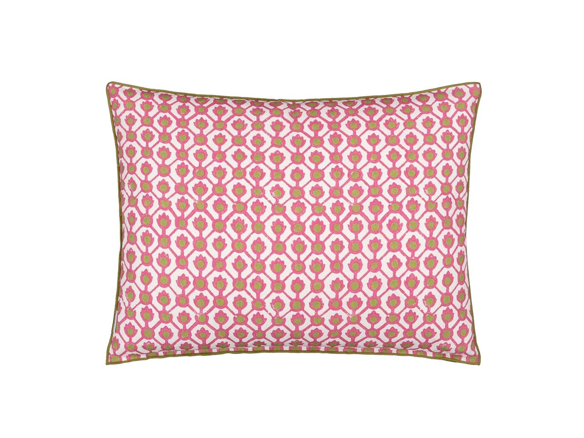 DESIGNERS GUILD Tulip Garden Outdoor Cushion / デザイナーズギルド チューリップ ガーデン アウトドア クッション 60 × 45cm（アザレア） （クッション > クッション・クッションカバー） 6