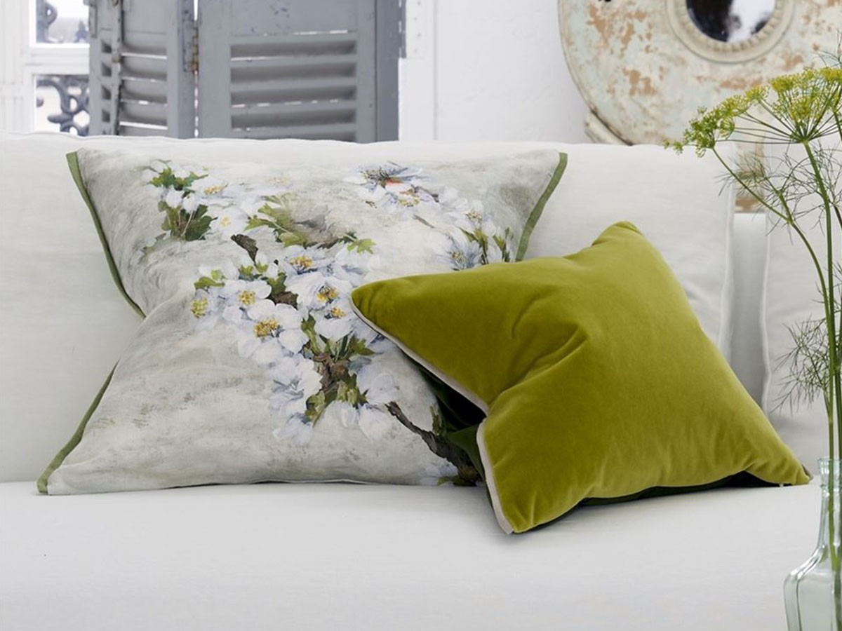 DESIGNERS GUILD Fleur D'Assam Cushion / デザイナーズギルド