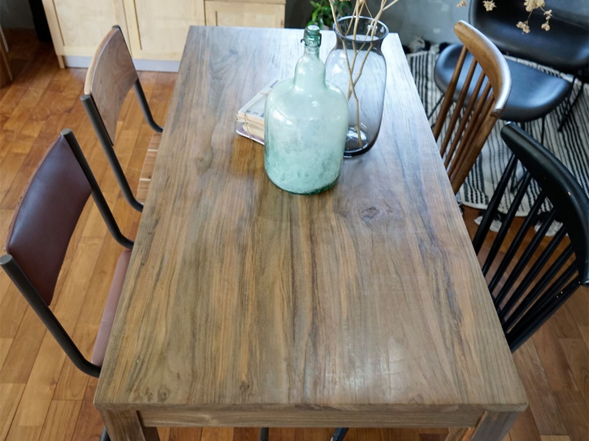 a.depeche old teak rustic table / アデペシュ オールドチーク ラスティック テーブル （テーブル > ダイニングテーブル） 8